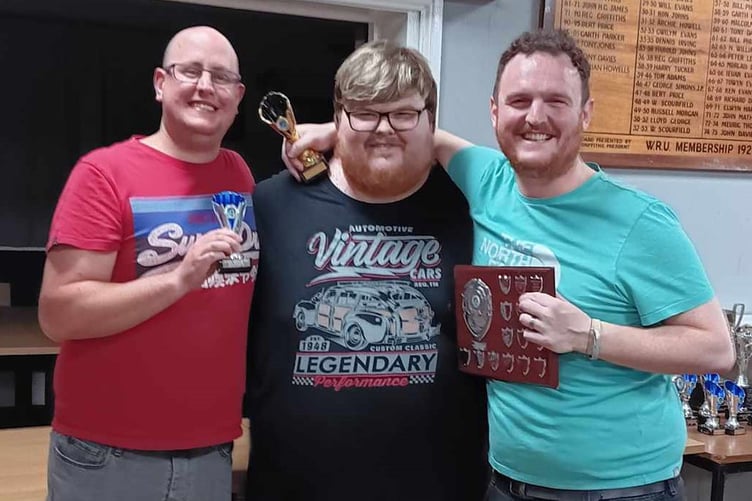 Masters Finalists: runner Up - Will Williams (Angel A); chairman - Jason Adams; winner - Rhys Davies (Milton) who also won A League player of the season