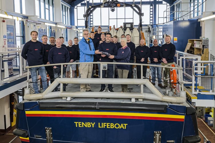 Tenby RNLI presentation