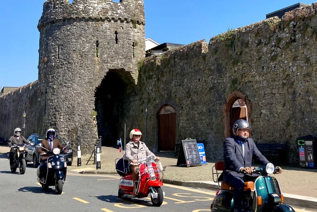 Glorious Tenby weather for annual ‘Distinguished Gentleman’s Ride’