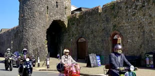 Glorious Tenby weather for annual ‘Distinguished Gentleman’s Ride’