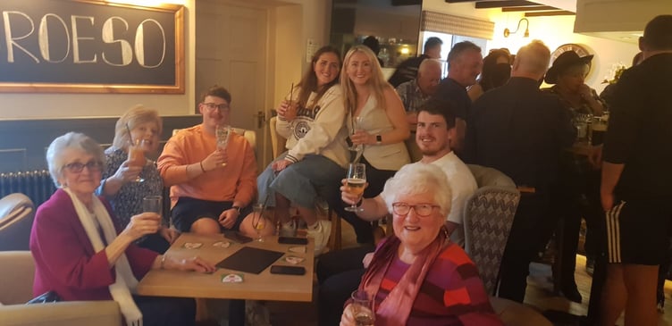 Crymych Arms opening celebrations