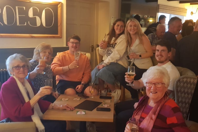 Crymych Arms opening celebrations