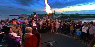 Beacon lighting ceremony for Tenby to mark D-Day landings anniversary