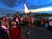 Beacon lighting ceremony for Tenby to mark D-Day landings anniversary