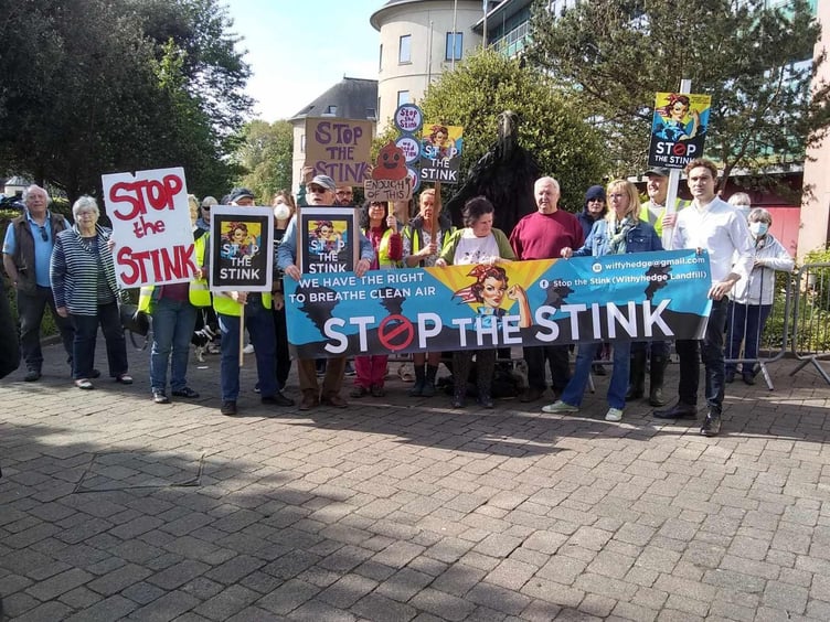 A Stop the Stink demo, organised for Saturday, June 15 will show the strength of local feeling.