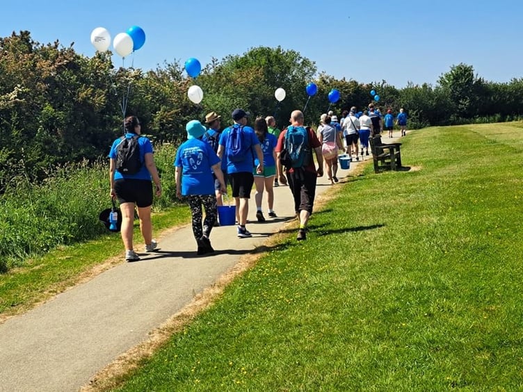 61-year-old Bob Ratcliffe has been organising walks like the Haverfordwest Walk for Parkinson’s on June 1, 2024 for several years in memory of his father.