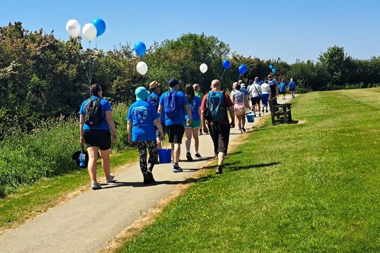 61-year-old Bob Ratcliffe has been organising walks like the Haverfordwest Walk for Parkinson’s on June 1, 2024 for several years in memory of his father.
