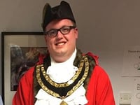 Cllr Chris Walters 'honoured' to be Narberth Mayor once again