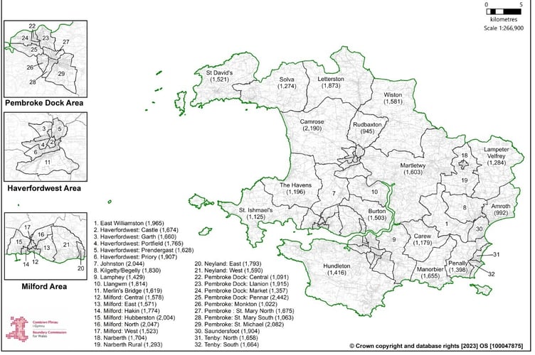 Mid and south Pembrokeshire