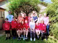 Kilgetty WI donates ‘Buddy Bench’ for pupils of Stepaside School