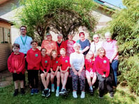 Kilgetty WI donates ‘Buddy Bench’ for pupils of Stepaside School