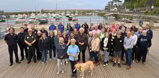 Dedicated Saundersfoot New Year’s Day Swim fundraisers recognised