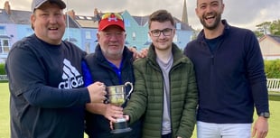 Bowlers play for the James Criddle Cup