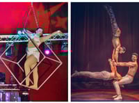 The circus is back in town! - with daring acts on display for Tenby