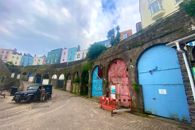 Restoration of Tenby harbour's historic arches approved