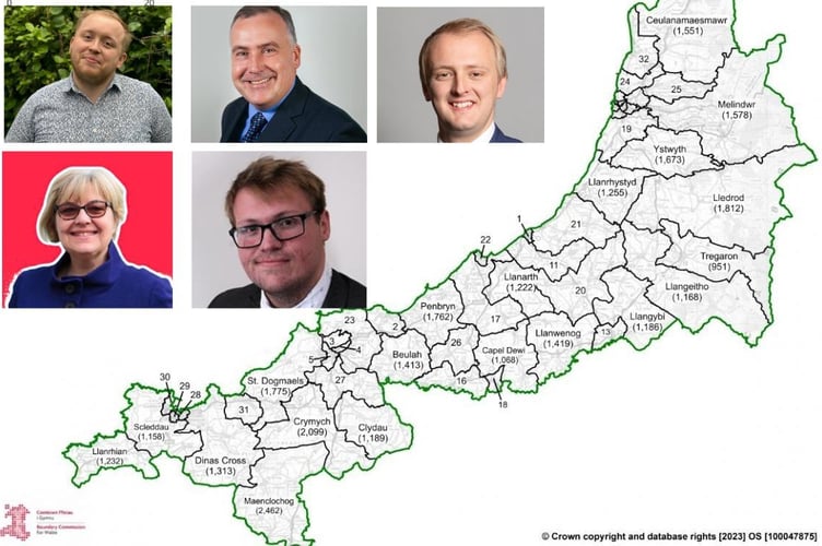 There are now five candidates in Ceredigion Preseli