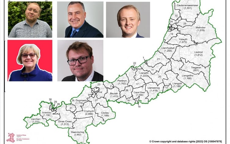 There are now five candidates in Ceredigion Preseli