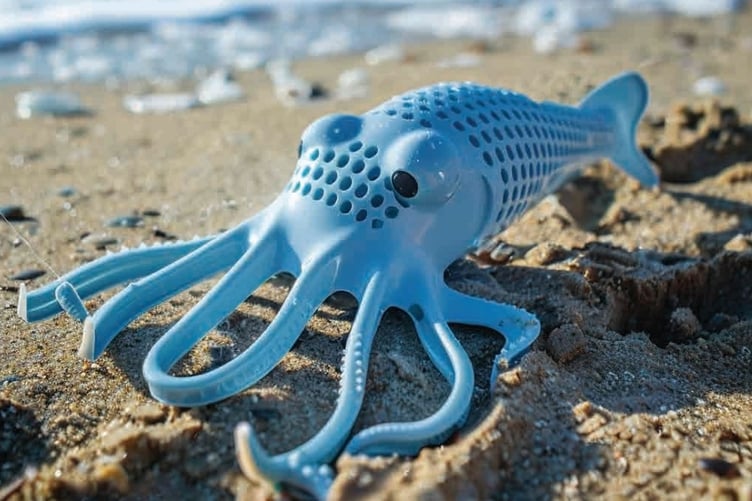 Designed to empower children and promote marine conservation, Scuttle the Cuttle enables active participation in cleaning up microplastics from our shores.