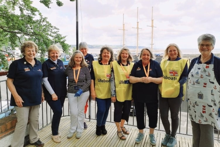 RNLI Saundersfoot Branch held a Brew for the Crew fundraiser hosted by Saundersfoot Sailing Club.