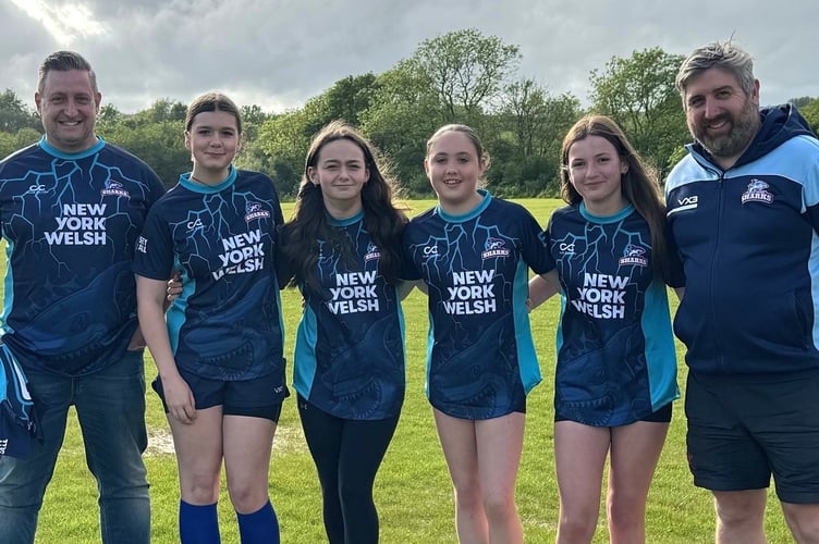 South Pembs Sharks kit