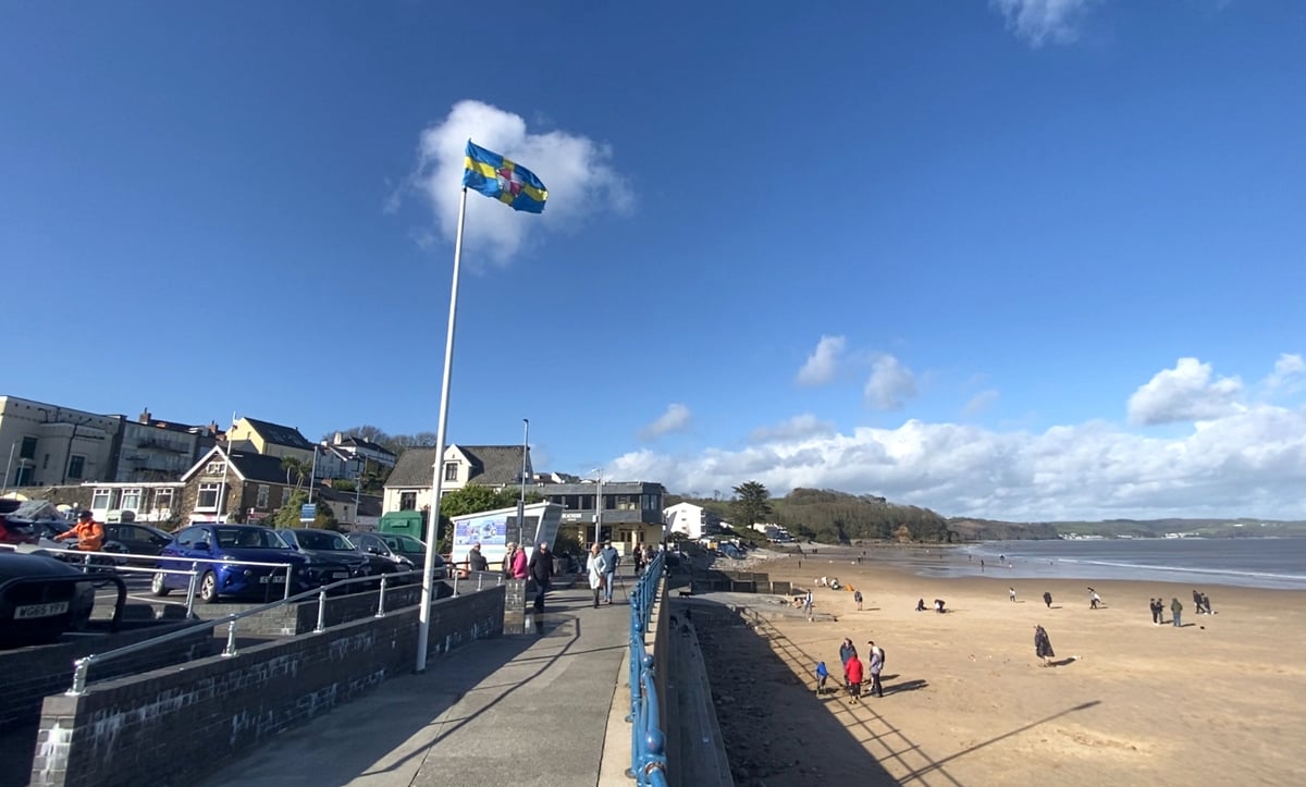 Mobile sauna plans for Saundersfoot harbour