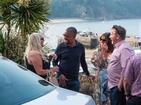 Wales’ First Minister hits the election campaign trial to sunny Tenby