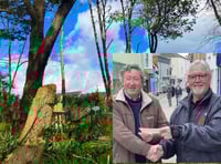 Tenby’s most tranquil garden receives a roaring boost from Lions