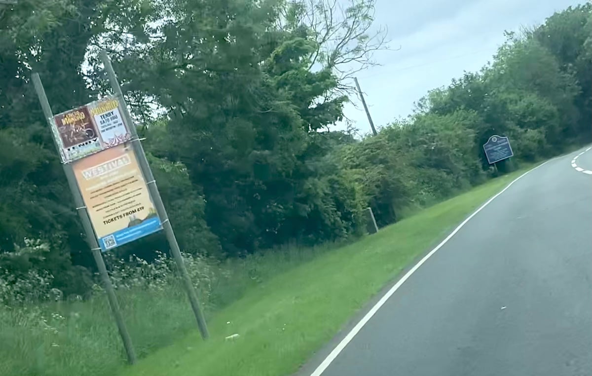 Pembrokeshire Council reviewing its legal position regarding fly-posting enforcement