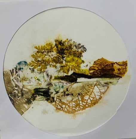 Example of artwork in Windfall Light exhibition