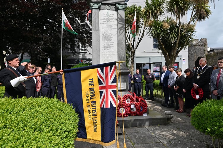 D Day memorial Tenby