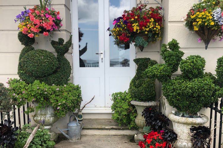 Tenby in Bloom - Giltar Hotel