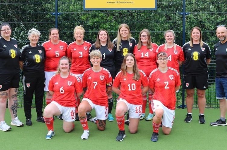 Wales Pembs squad street football