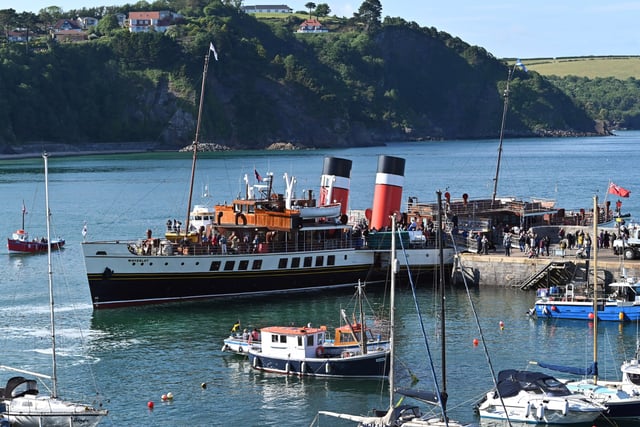 Waverley paddle steamer returns to Pembrokeshire
