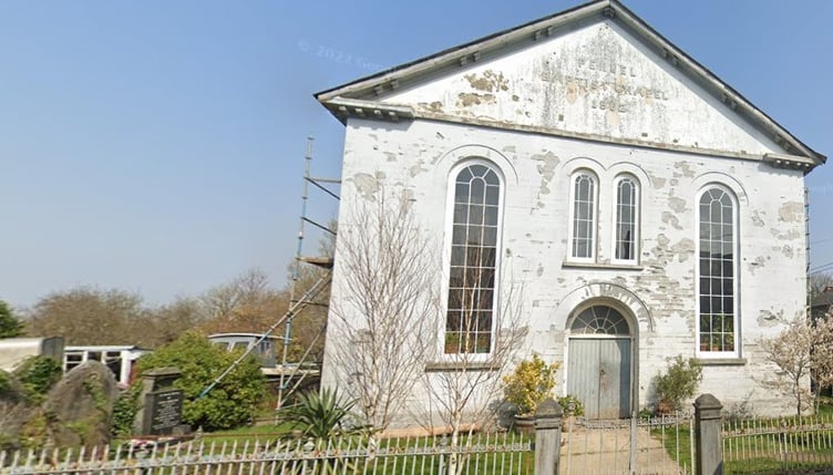 Grade-II-listed Penuel Chapel, High Street, Cilgerran.