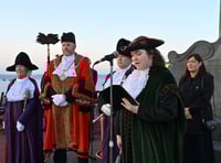 Meet Tenby's new Town Crier and Sergeant at Arms