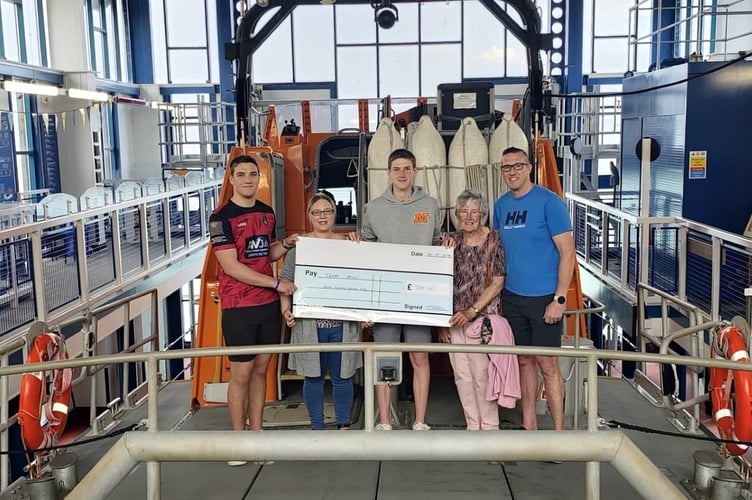 Tenby RNLI donation