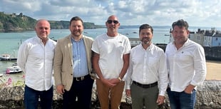 Conservative candidate Crabb talks tourism with Tenby Chamber of Trade