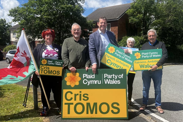 Cris Tomos with Rhun