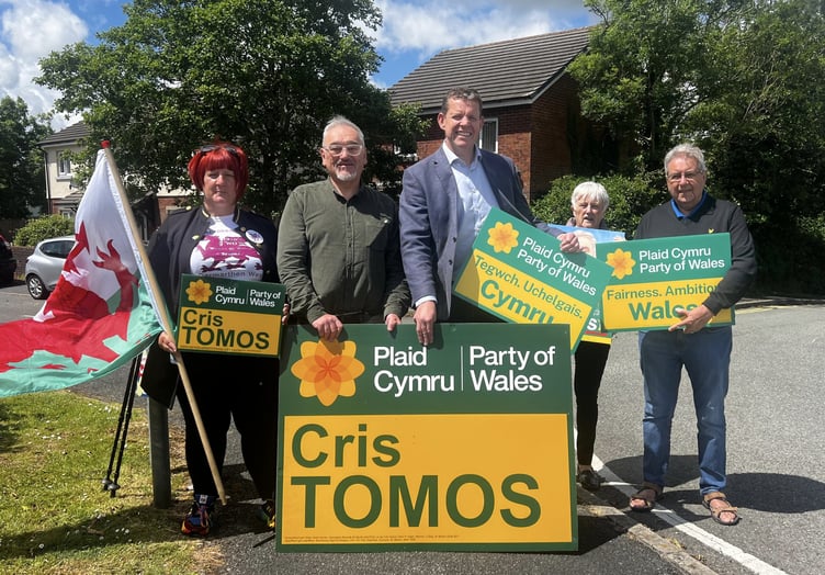 Cris Tomos with Rhun