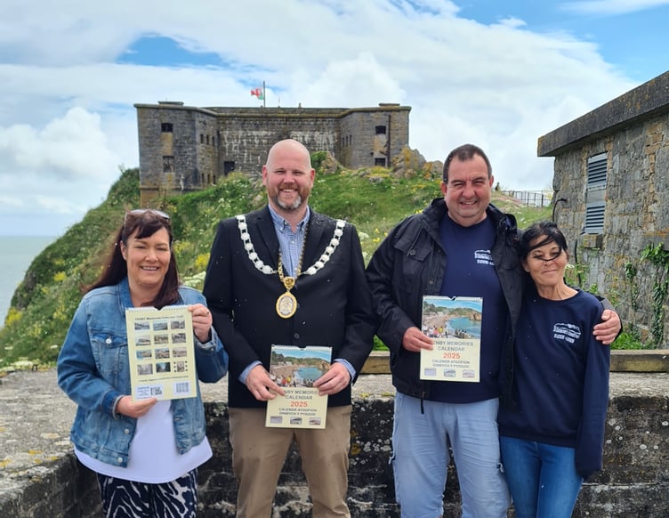Tenby Memories calendar launch