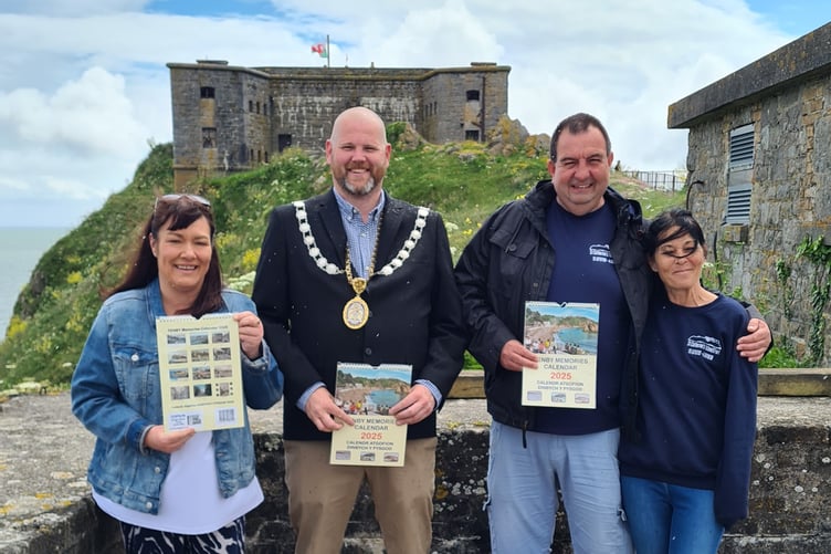Tenby Memories calendar launch