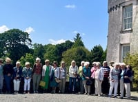 An interesting afternoon at Picton Castle for Carew WI