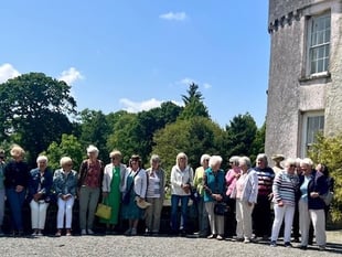 An interesting afternoon at Picton Castle for Carew WI