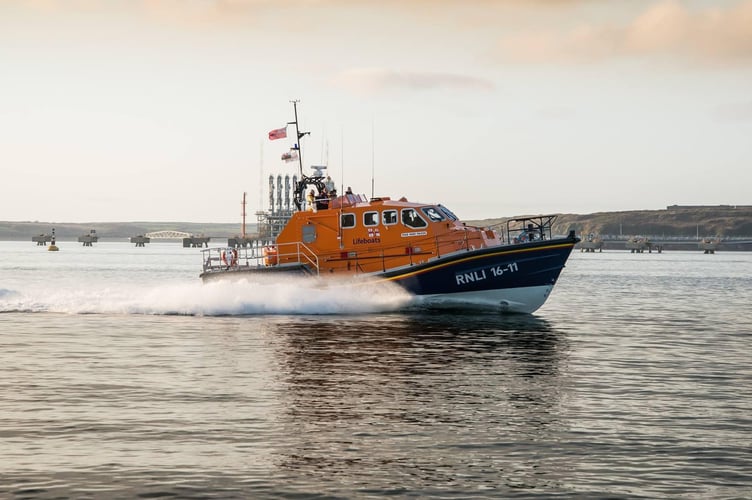 Angle RNLI lifeboat
