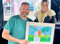 Creatives invited to 'Paint Castle Hill' by Tenby's Mayor