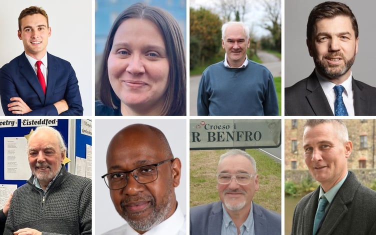 Pembs ecltion candidates