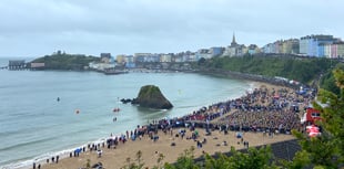 Long Course Weekend kicks off at Tenby’s North Beach