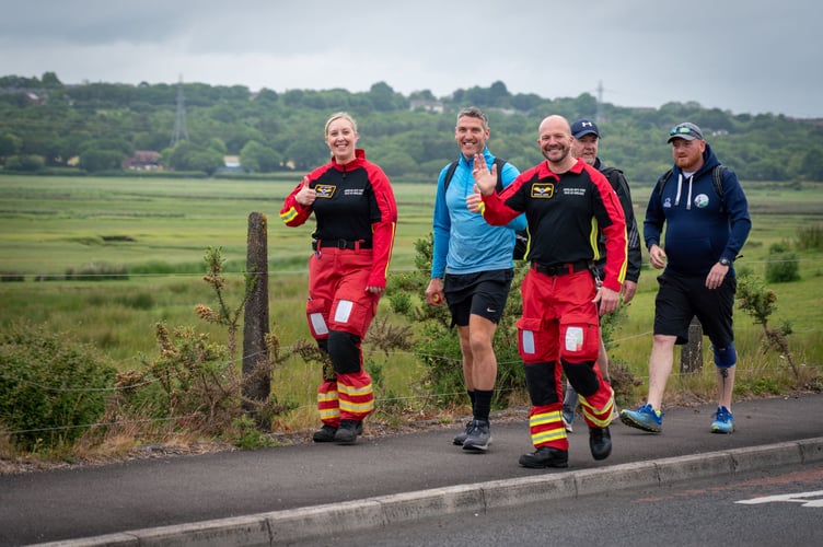 ‘Hooky’s Hike’, has so far raised more than £5,000