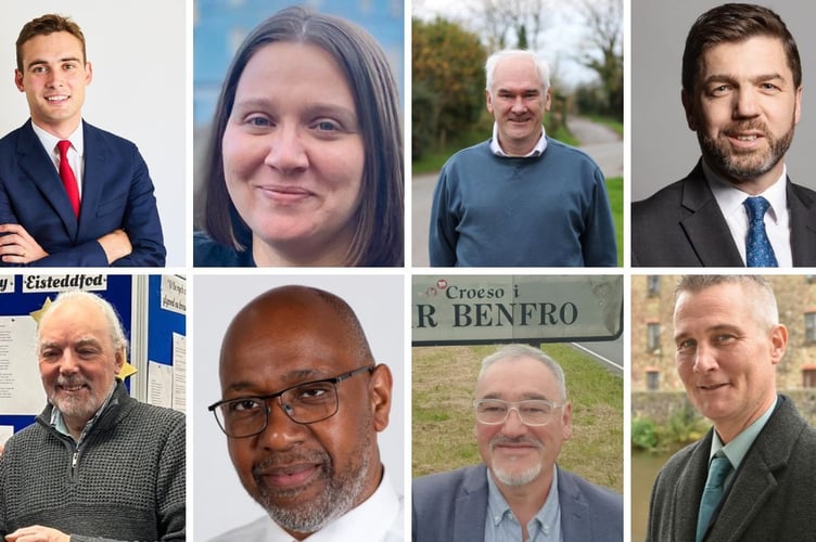 Candidates for Mid and South Pembrokeshire