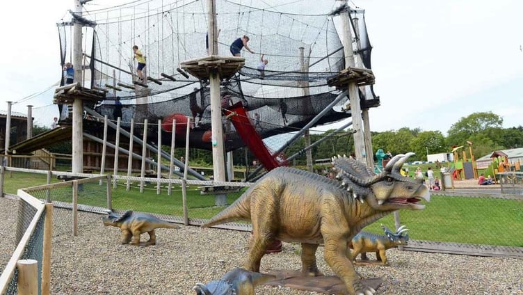 Tenby dinosaur park